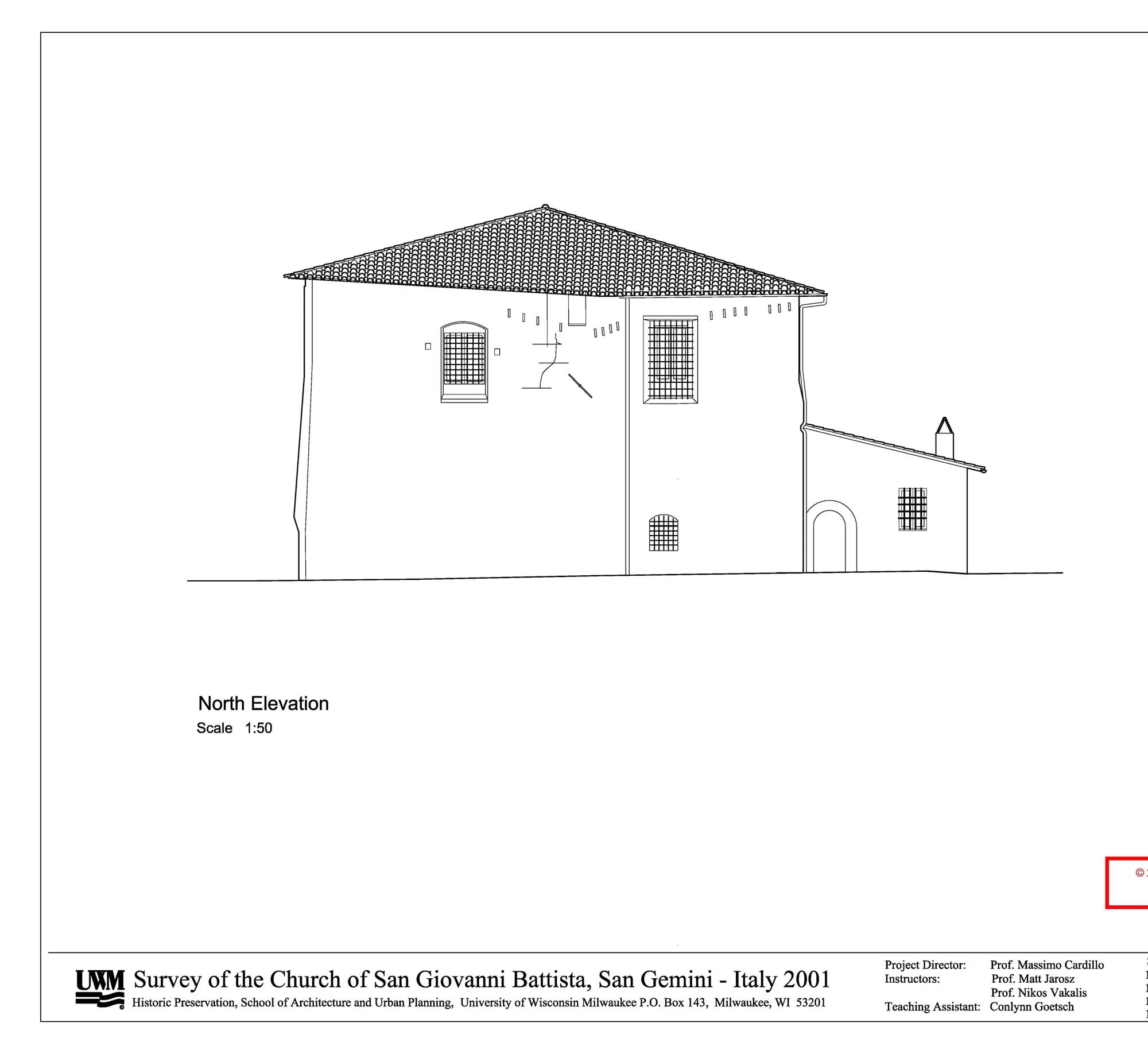 Elevation: North