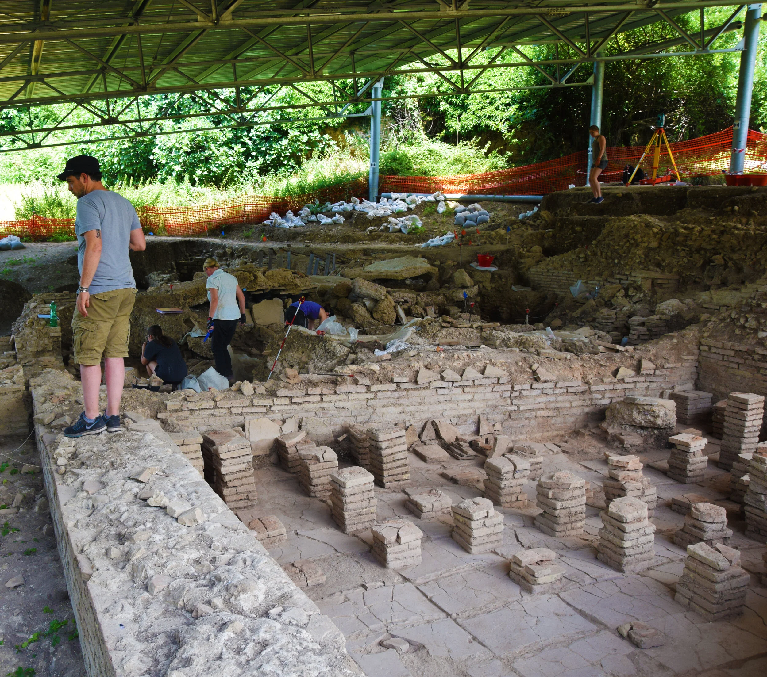 Archaelogical Research - Carsulae Roman Bath