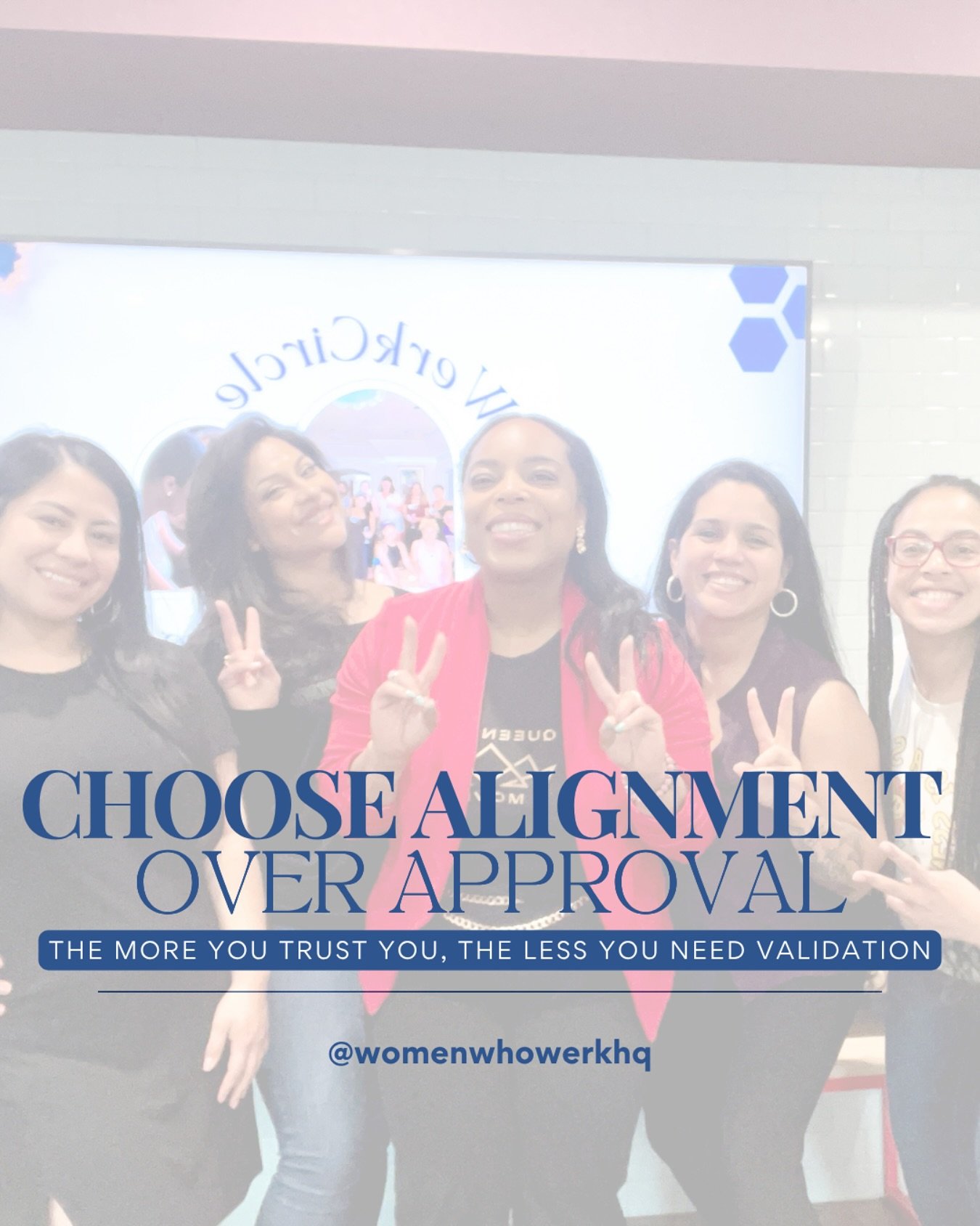 They might question your timing, your confidence, and your moves. 🥺🤔

But they&rsquo;re not building what you&rsquo;re building so&hellip;

Keep choosing alignment over approval and protect your peace.

Keep trusting YOU and stay rooted in YOUR pow