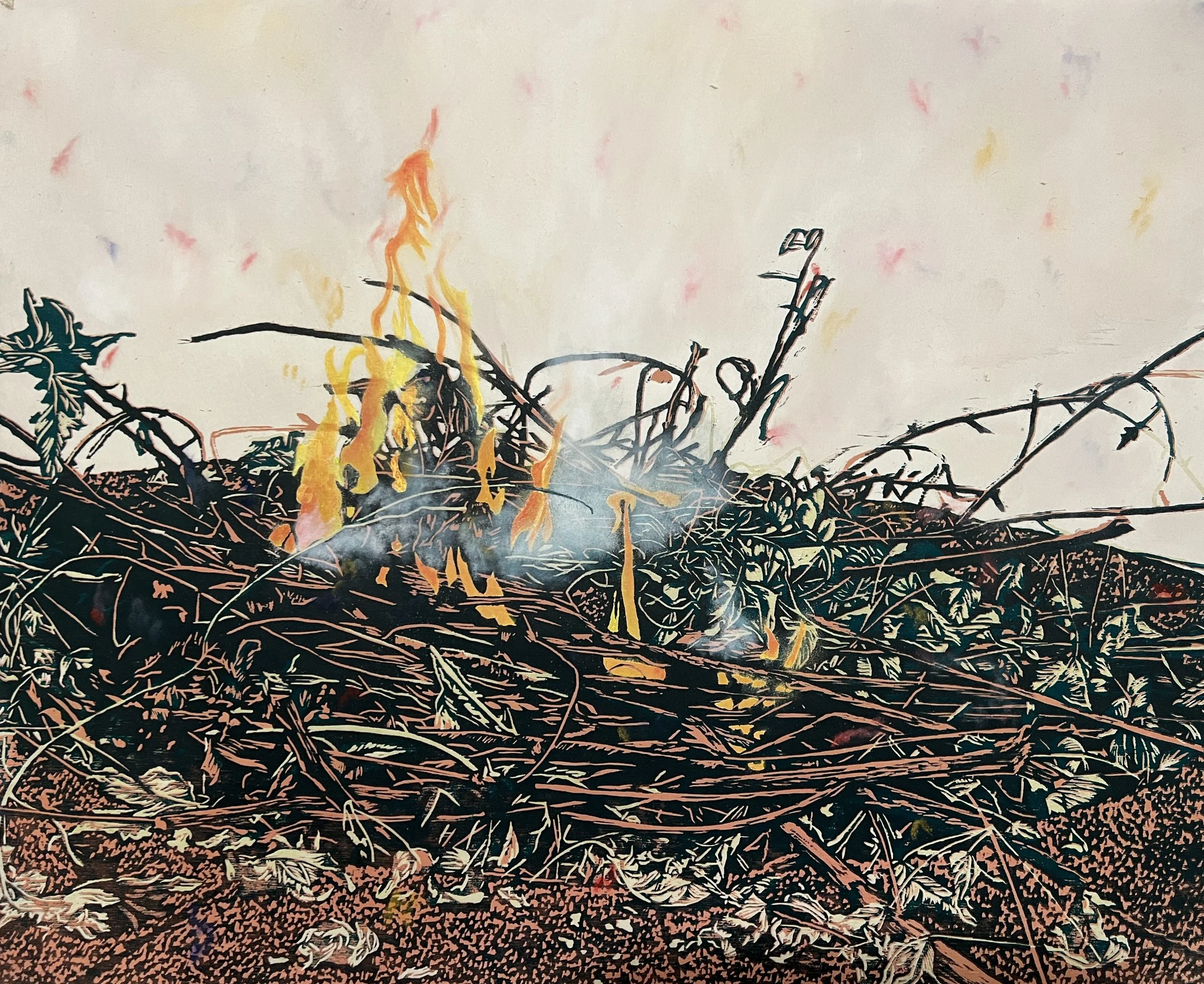 Meryl Engler - Daytime Fire