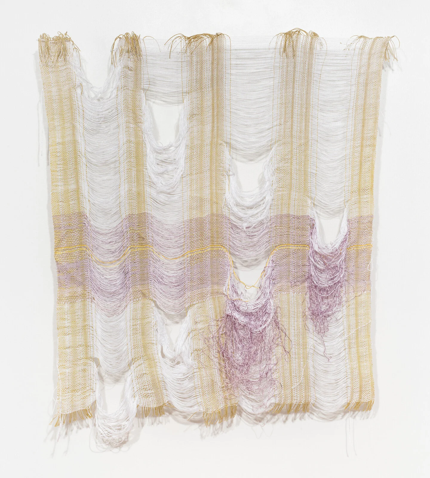 Pinsky_Yellow XIV_linen, dye, yarn_40x40_2016_.jpg