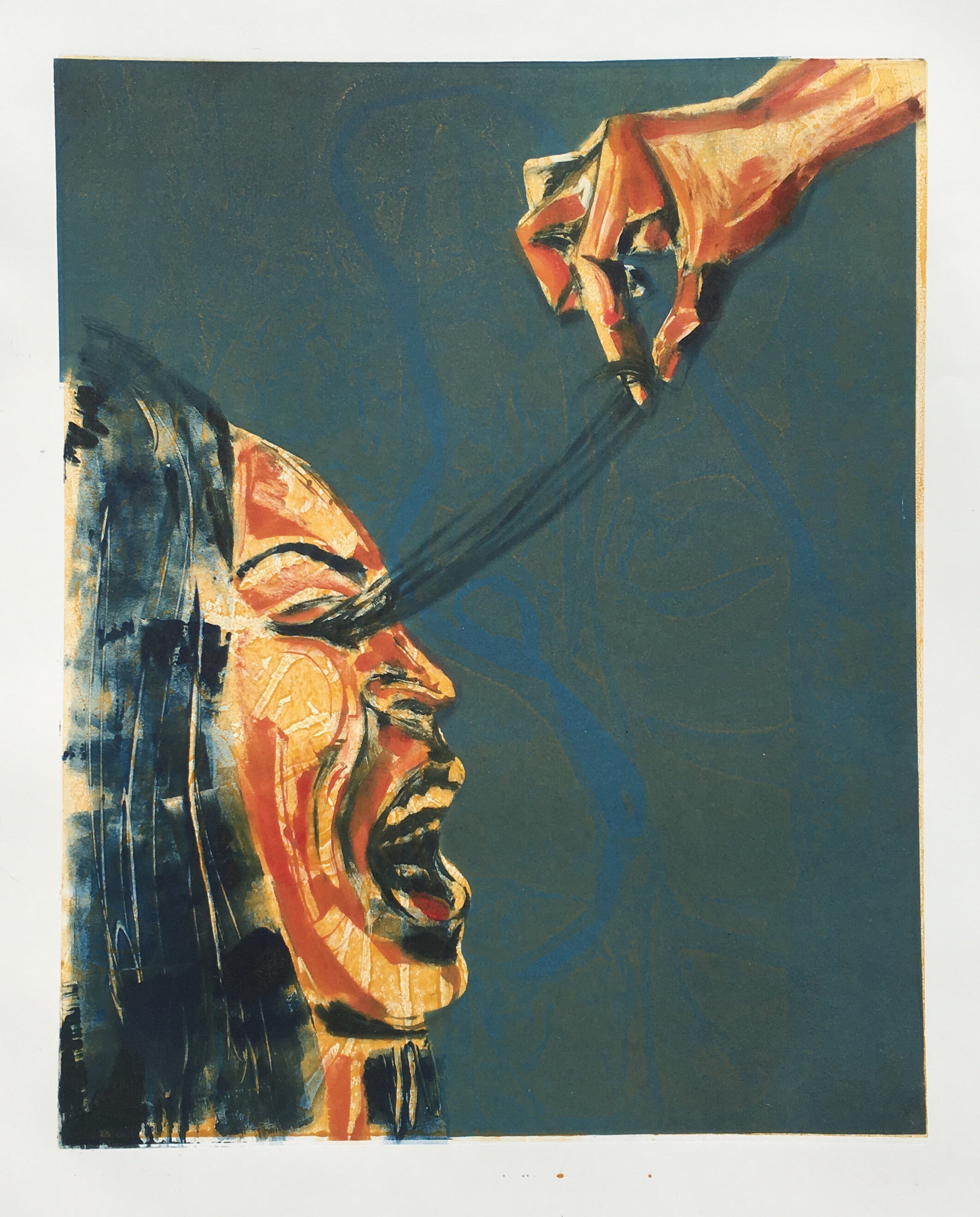 Sarah Curry - Lash Pull-Blue