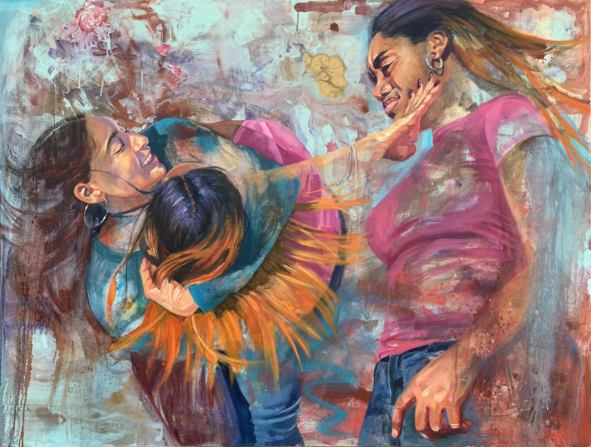 Curry_Push Pull_mixed media on canvas_36x48%22_2018.jpg
