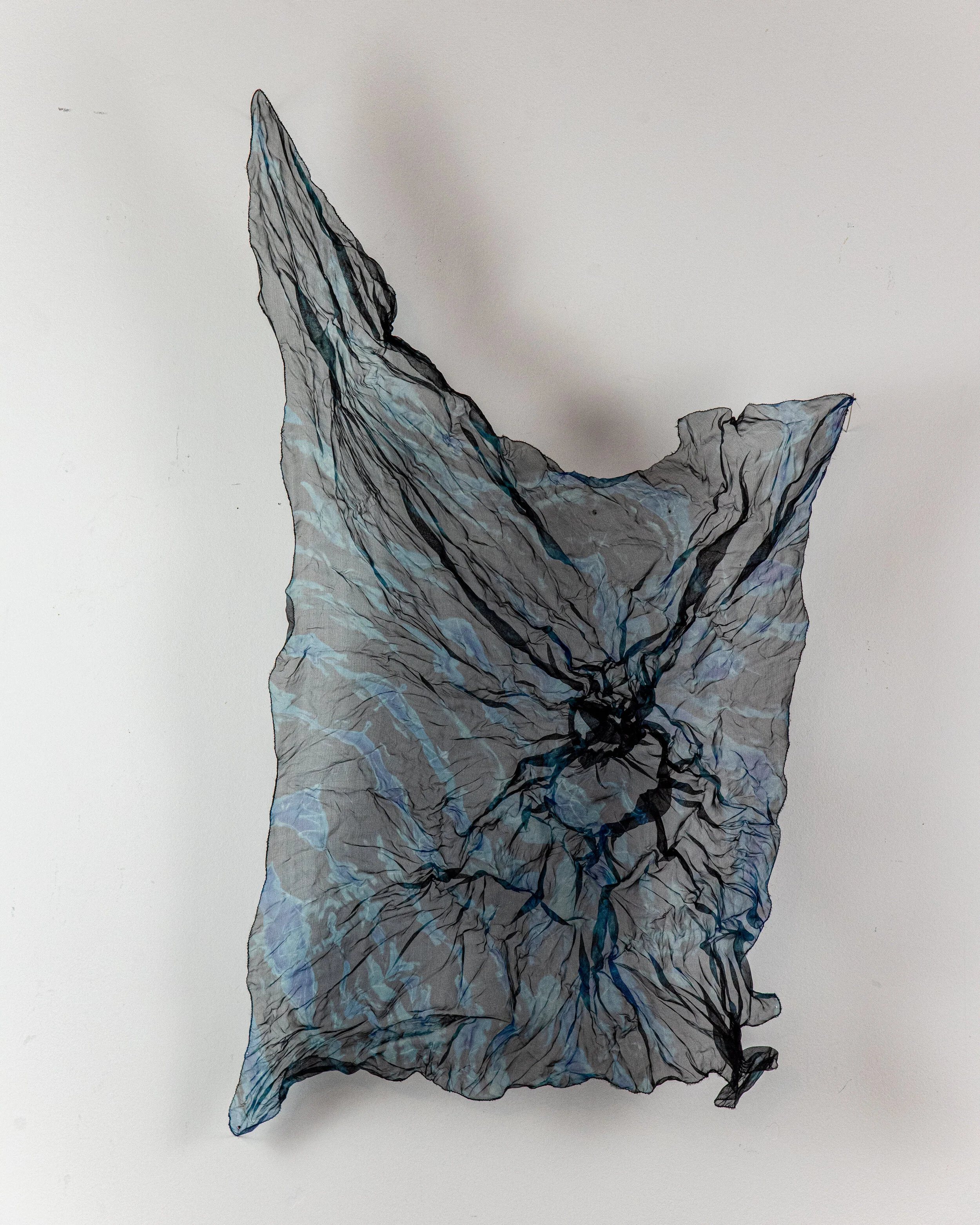 Rebecca Cross_Deep Sea_Silk Shibori Textile_16”L x .5”W x 33”H_2018 (1 of 3).jpg