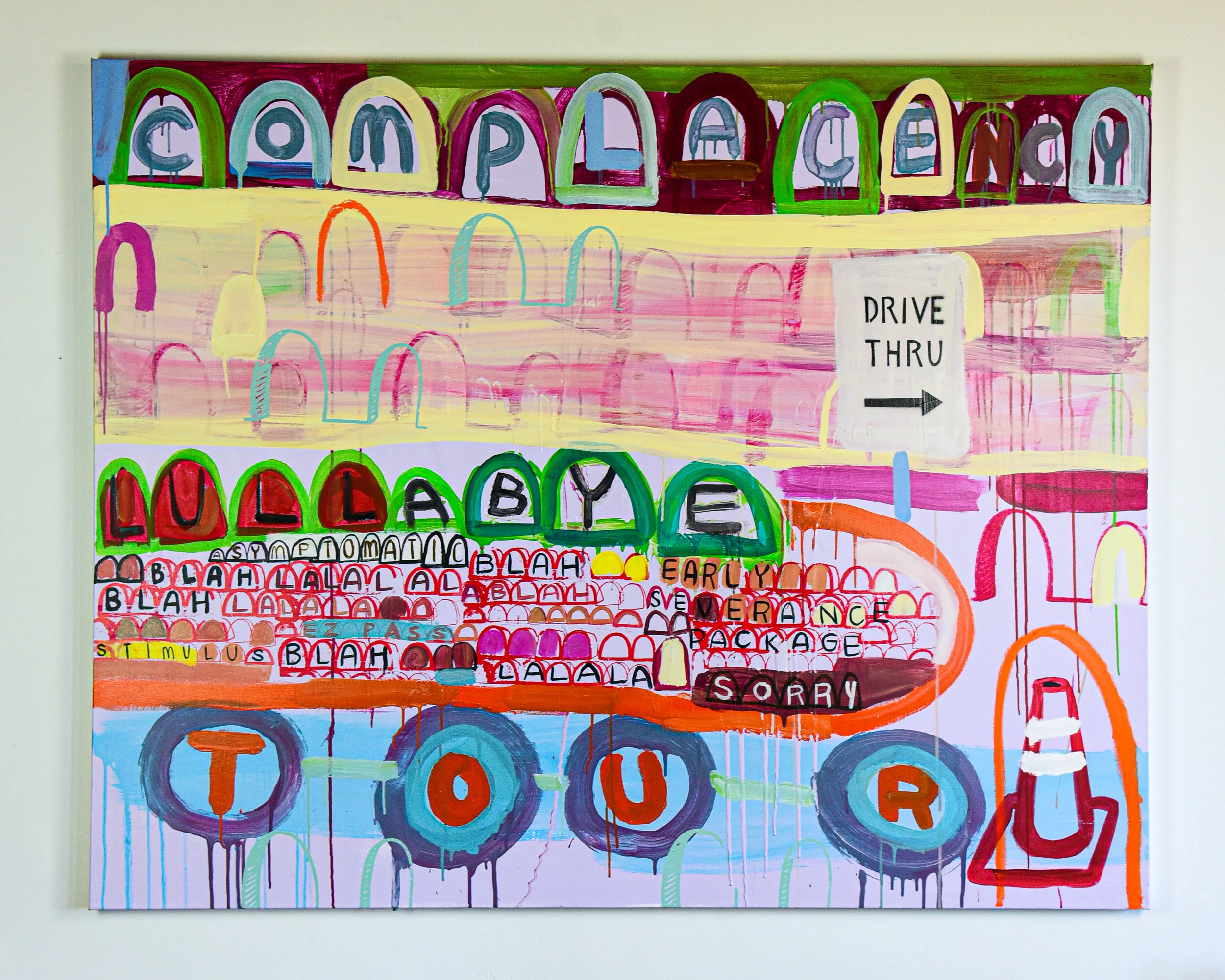 Liz Maugans_Drive Thru_Acrylic on Canvas_60”L x 1.5”W x 48”H_2021 (2 of 7).jpg