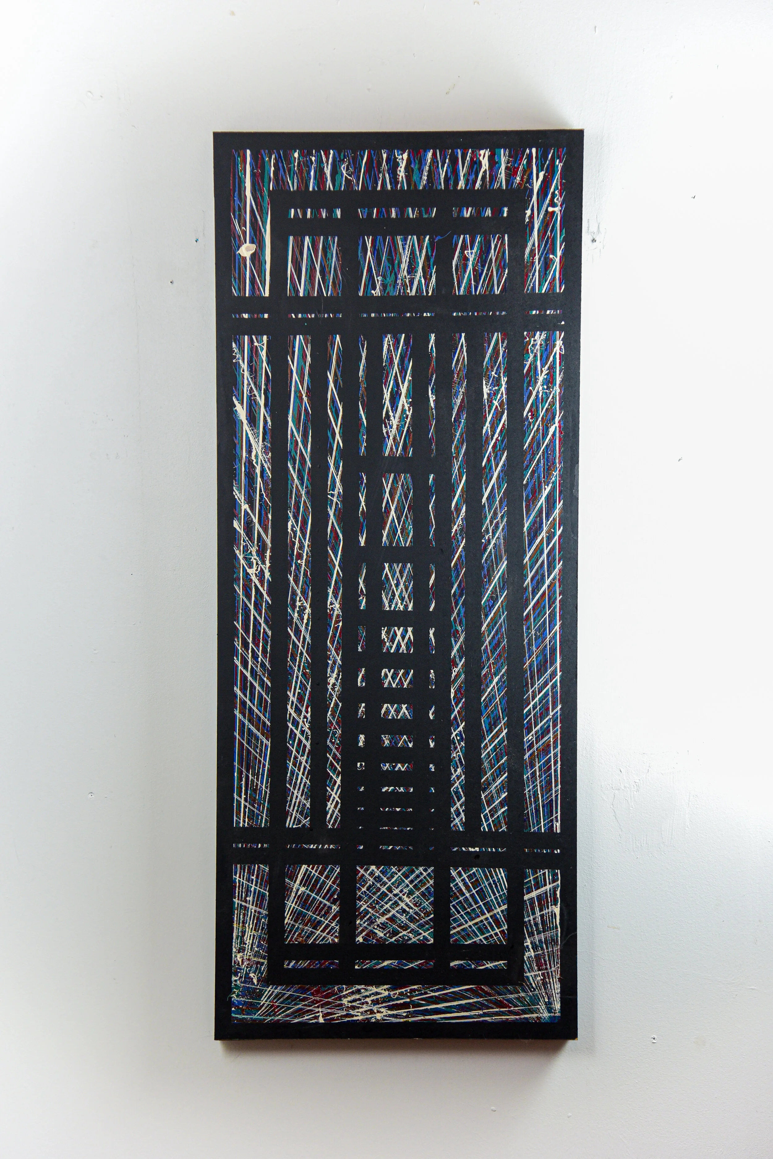 Matthew Gallagher_Altac Projection_acrylic on panel_20%22L x 2%22W x 49%22H_2015_$1000 (1 of 5).jpg