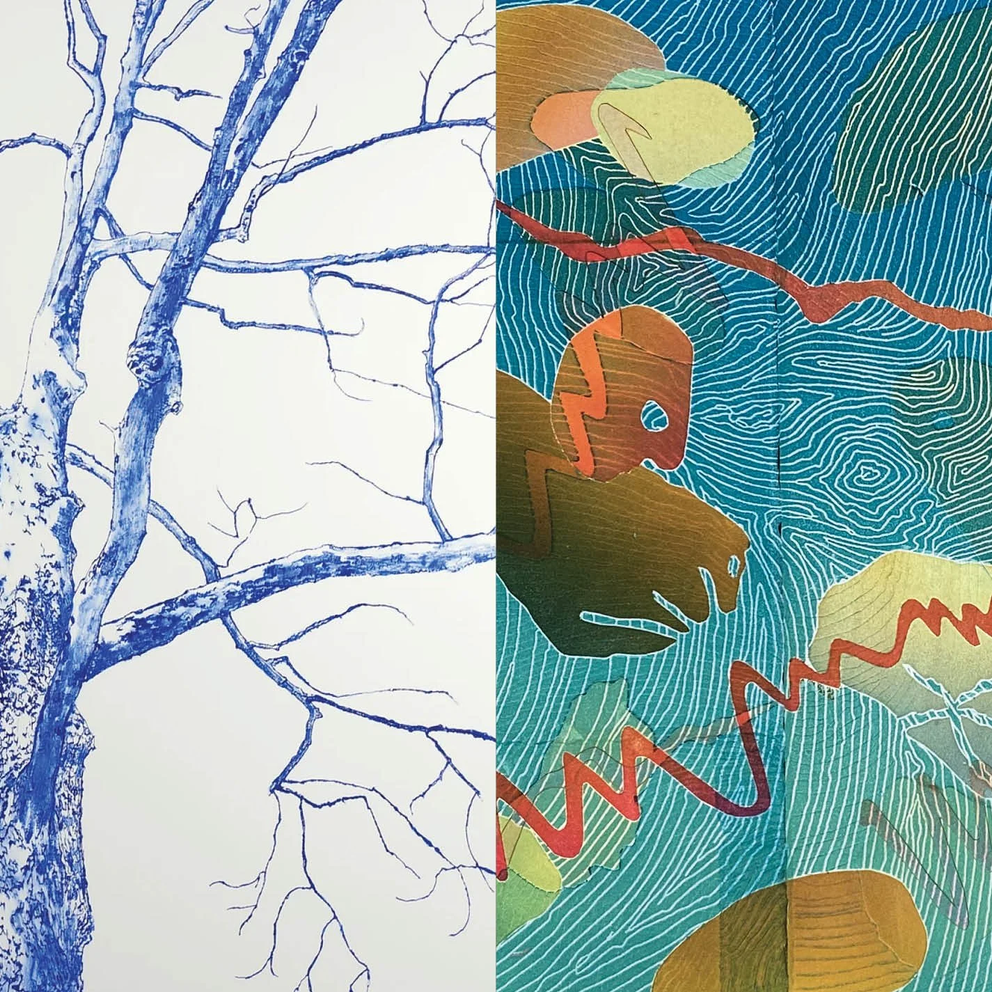 Printmaking Spotlight: Phyllis Fannin + Lisa Schonberg - From The Ground Up
