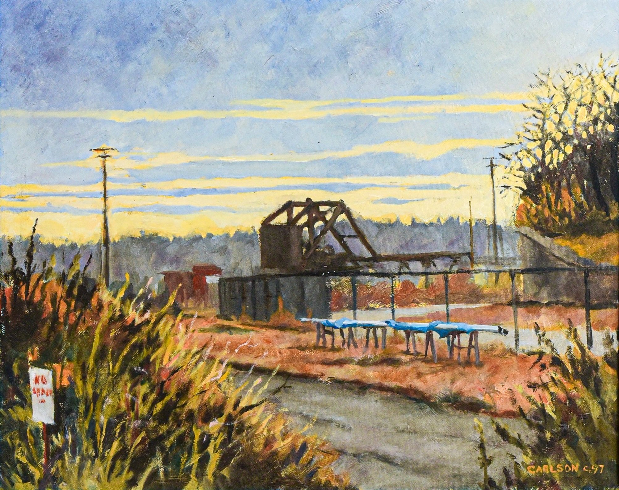 John+W.+Carlson_New+American+Gothic+%28framed%29_Oil+on+canvas_20%E2%80%9DL+x+16%E2%80%9DH_1998+%281+of+4%29.jpg