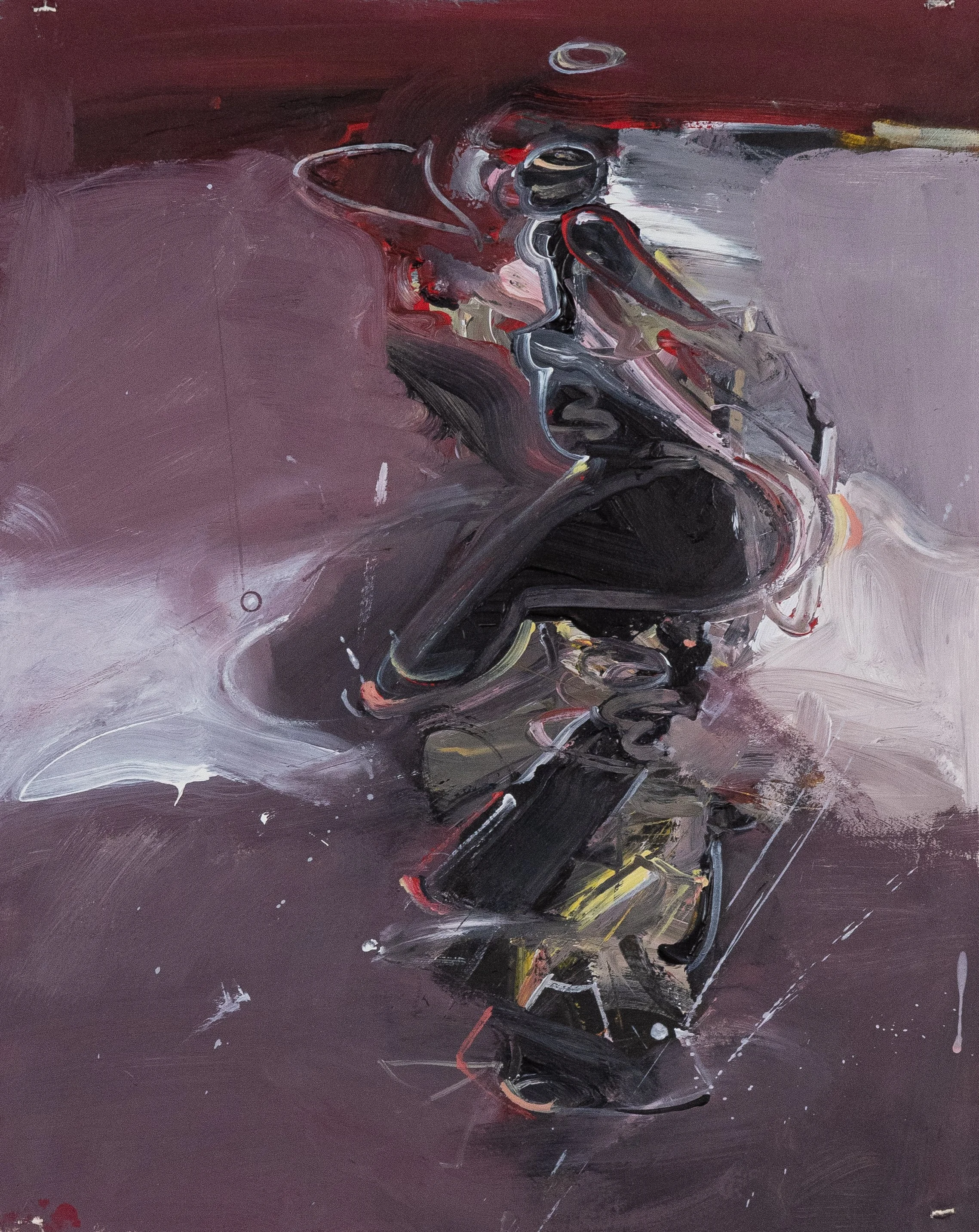 Randall Tiedman_Black Ladies_acrylic on paper_16%22x20%22_1990's (3 of 3).jpg