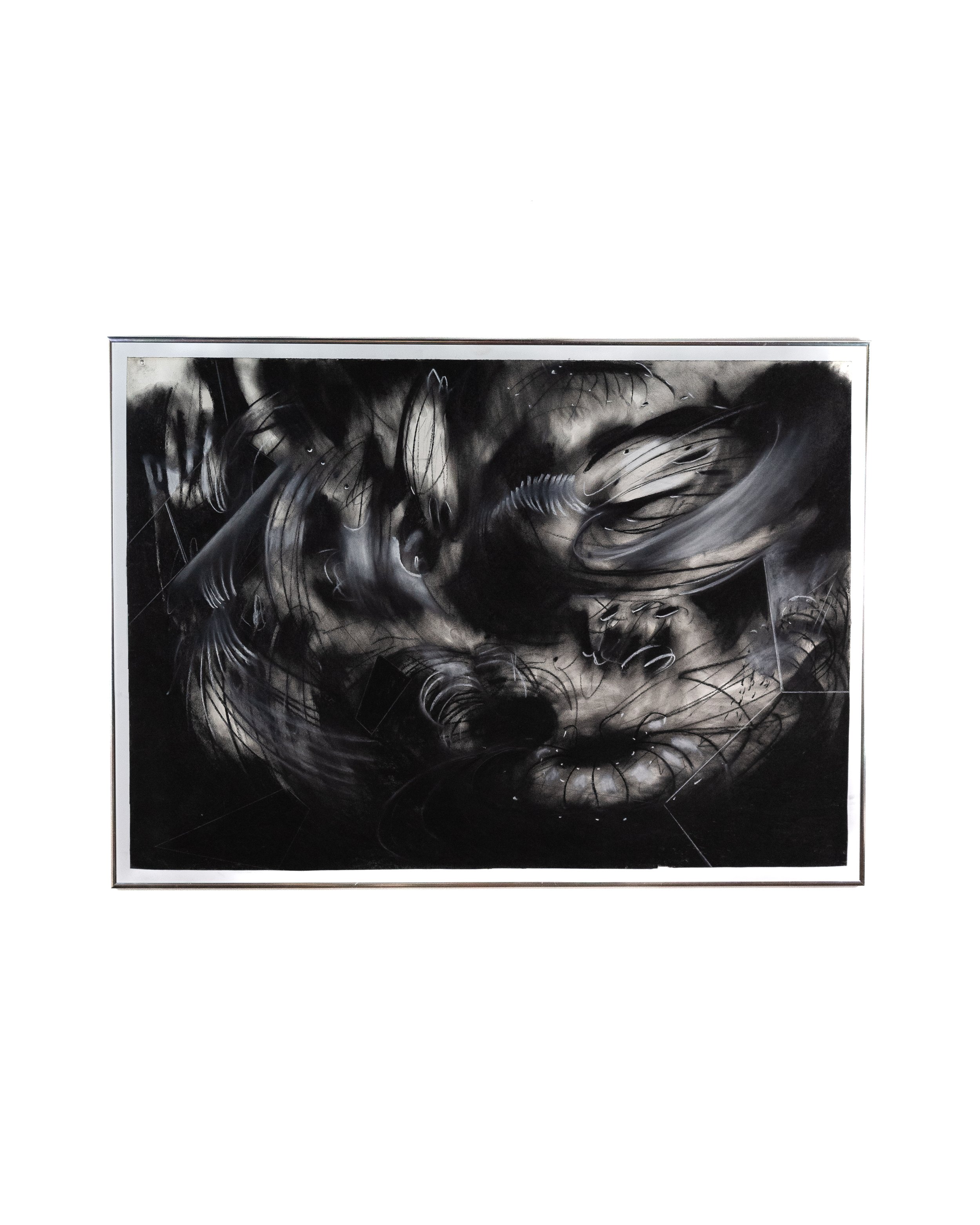 Randall Tiedman_Symphonic Fragment #1_acrylic + pastel on canvas_40.75%22x29%22_1970's (1 of 3).jpg