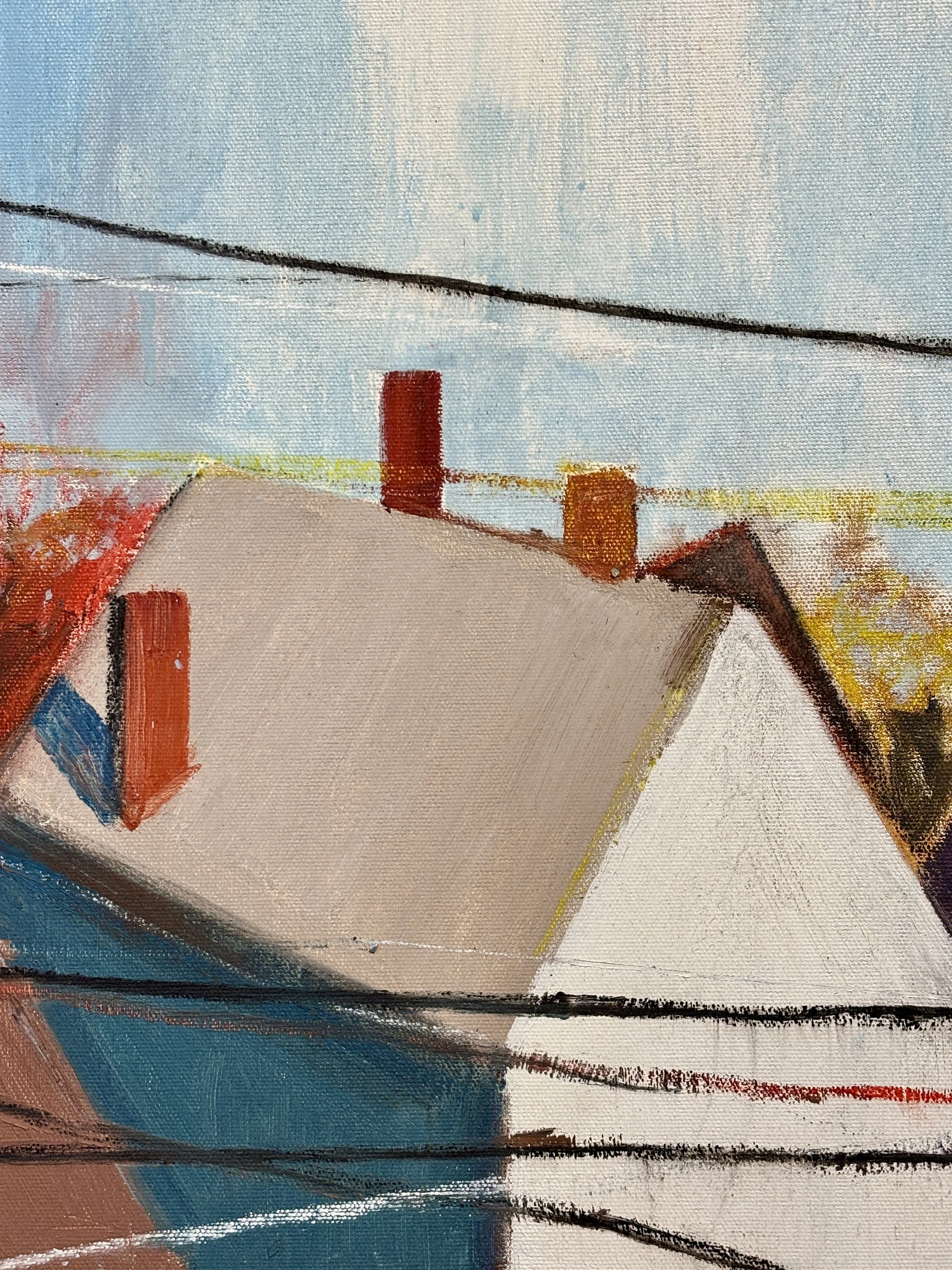 Hilary Gent - Study for White Roof