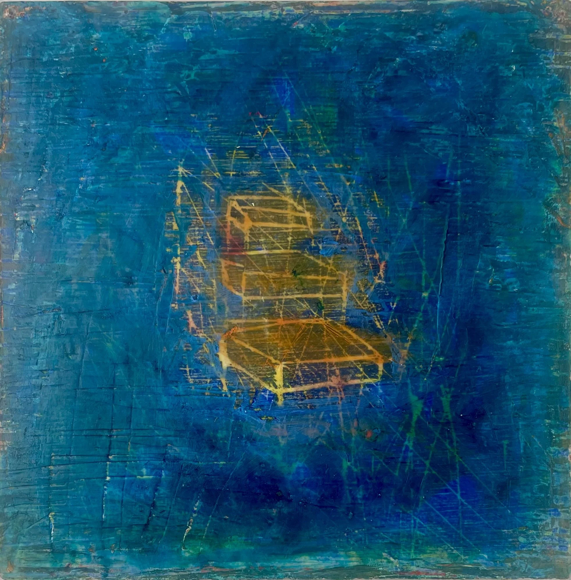 Susan Squires - Blue Stairs