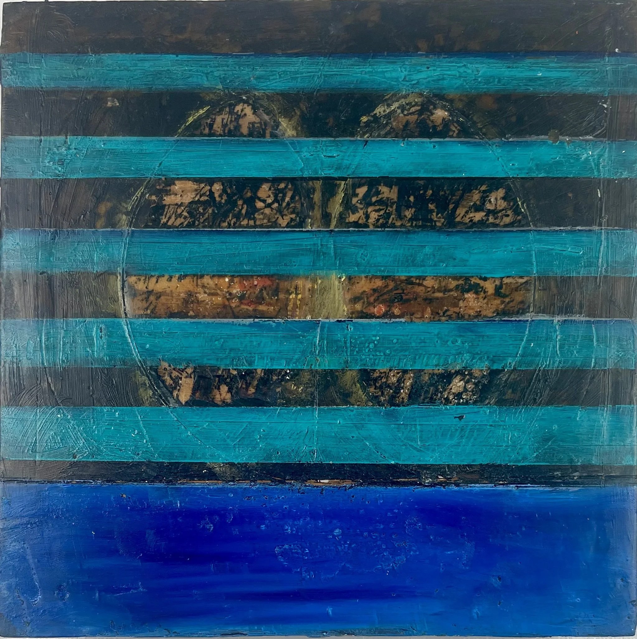 Susan Squires - Two Behind Blue Stripes