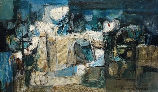 Francis Meyers - Cubist Study