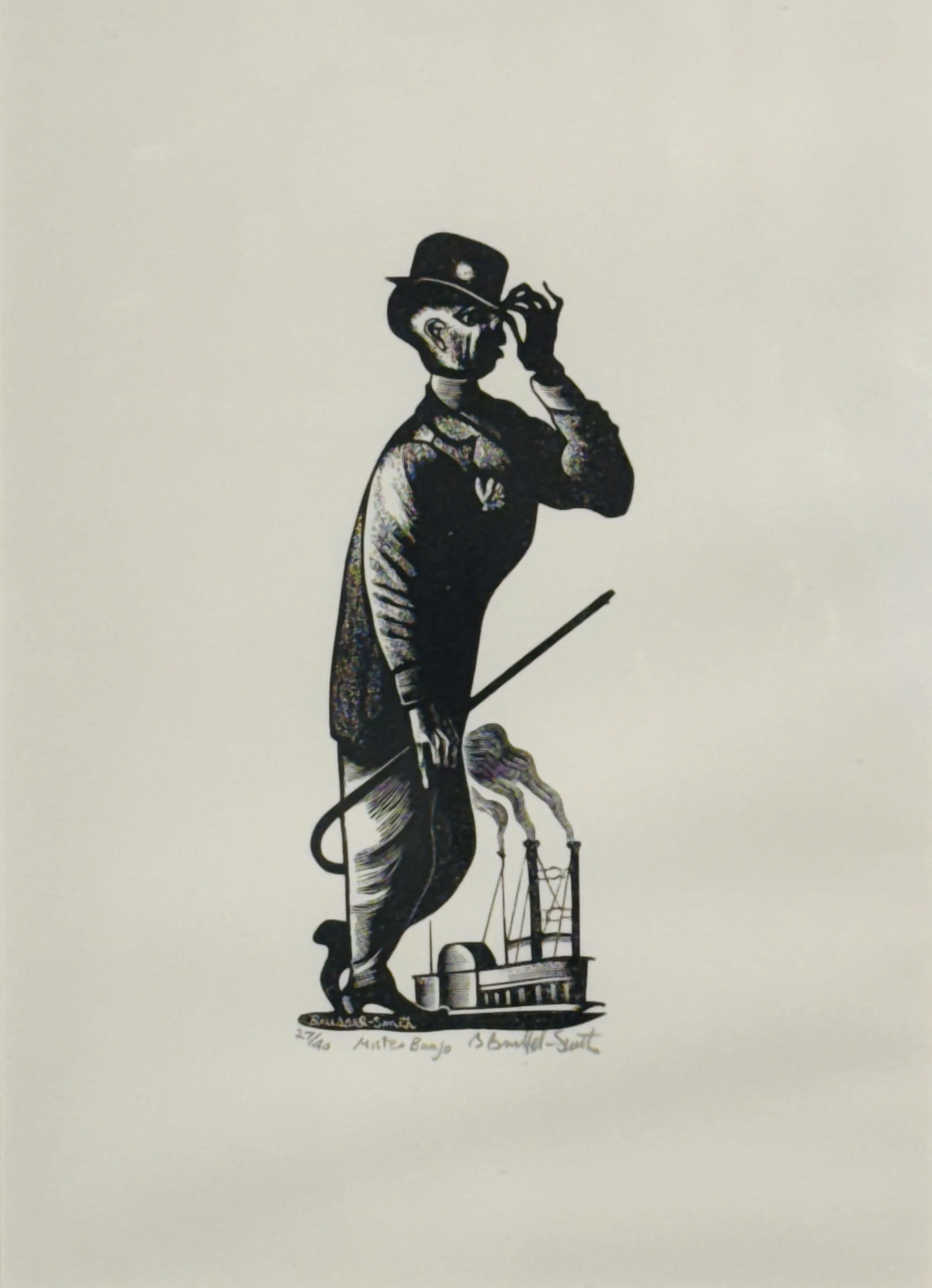 Bernard Brussel-Smith (American, 1914-1989) - Mister Banjo