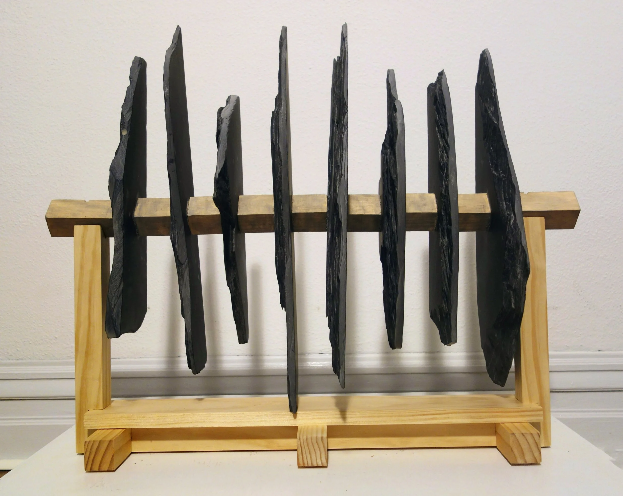 Kenn Hetzel_Jagged_slate, wood_24"h x 27"w x 9.50"d_2025.JPG