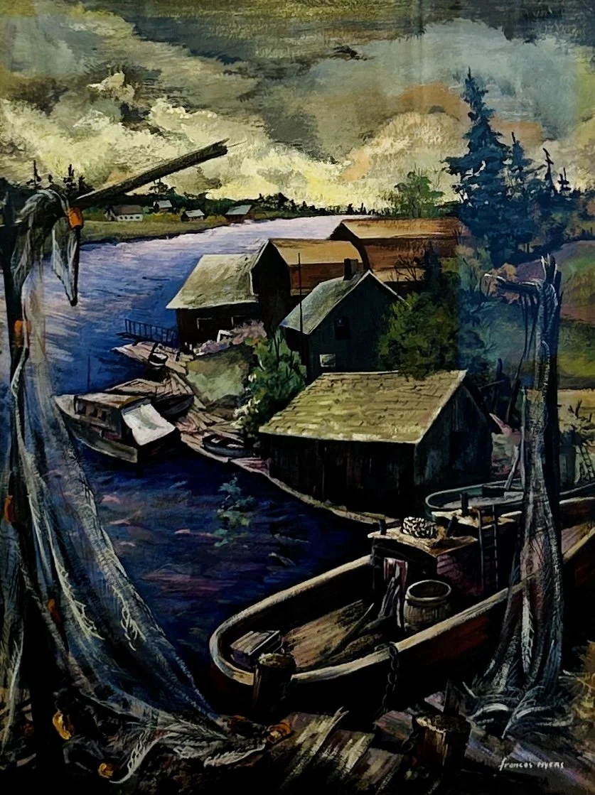 Francis Meyers (American, 1936 - 1998) - Seaside Landscape