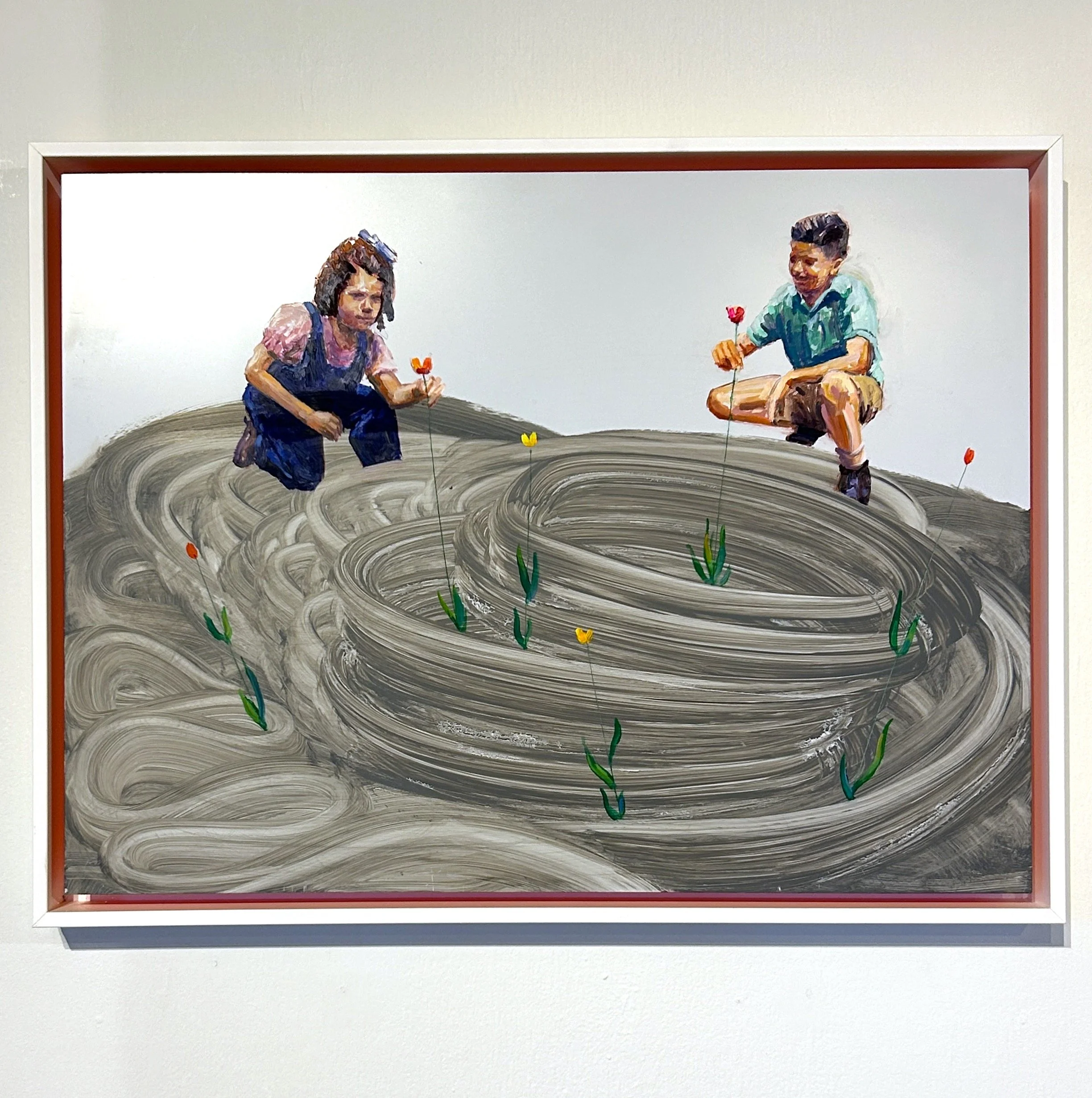 David King_Garden_oil on aluminum panel_18"Lx24"W_2025_1.JPG
