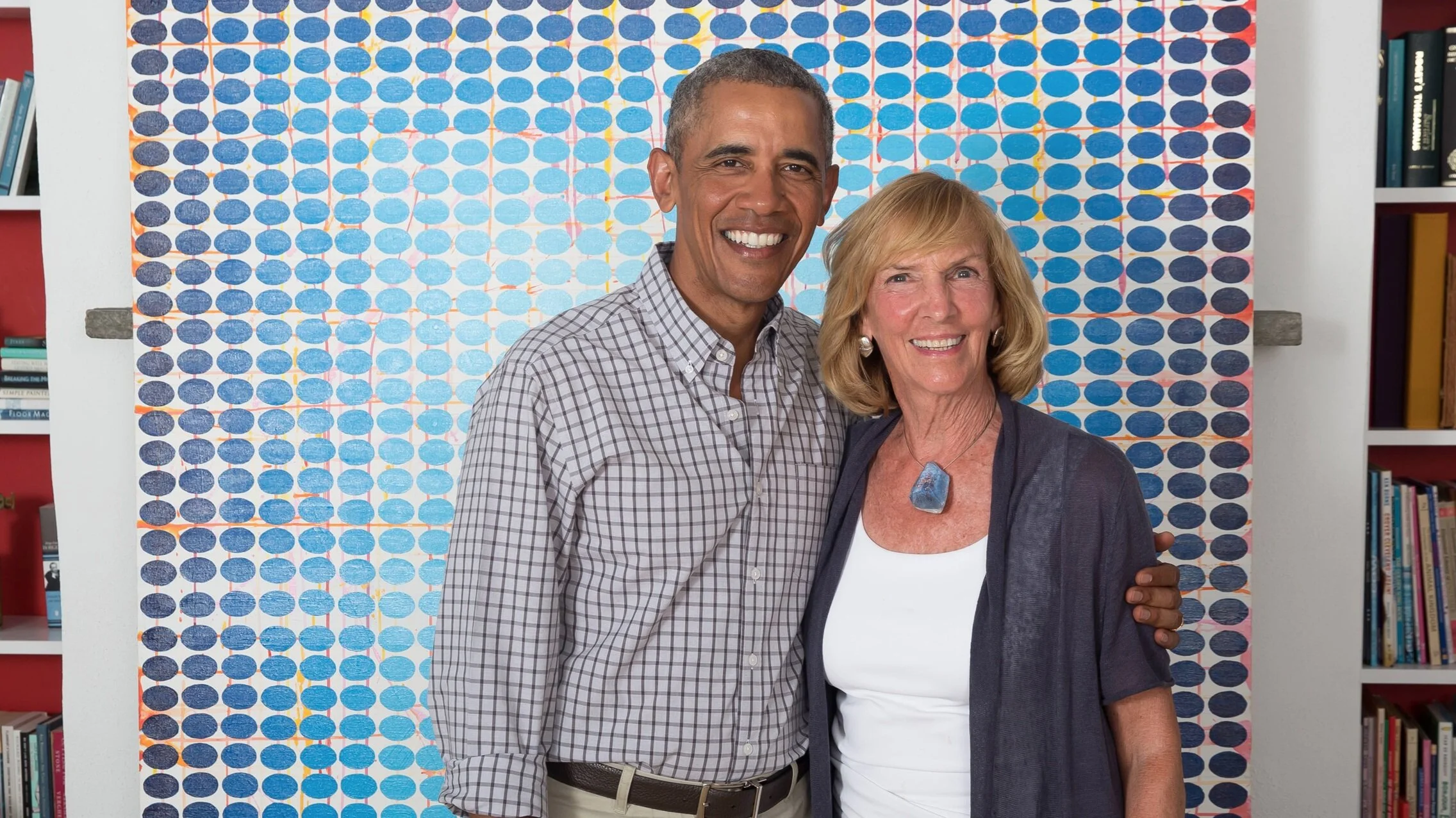 Cropped 2 Wendy with Pres Obama in Martha's Vineyard 2016.jpg