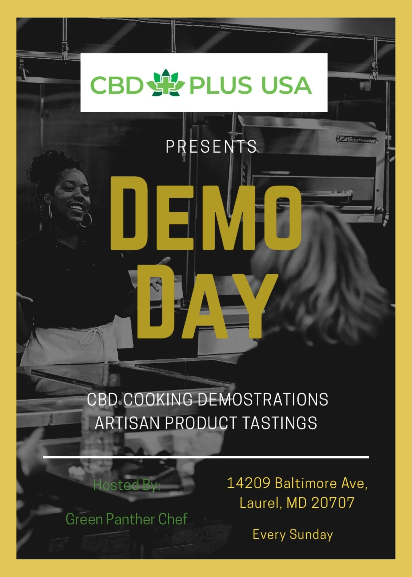 Product Tasting CBD Plus USA