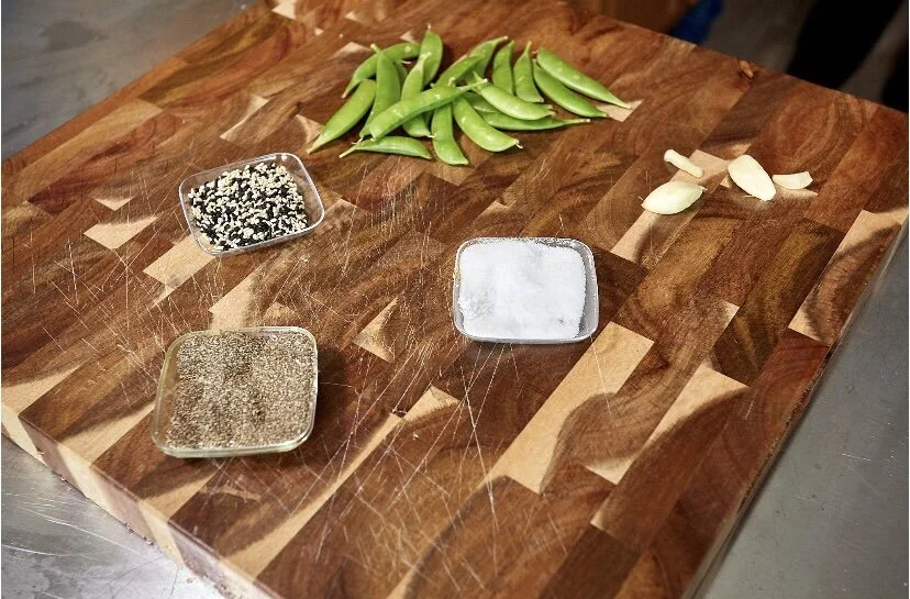 Sesame Snap Peas (Great Infused Side Dish) 