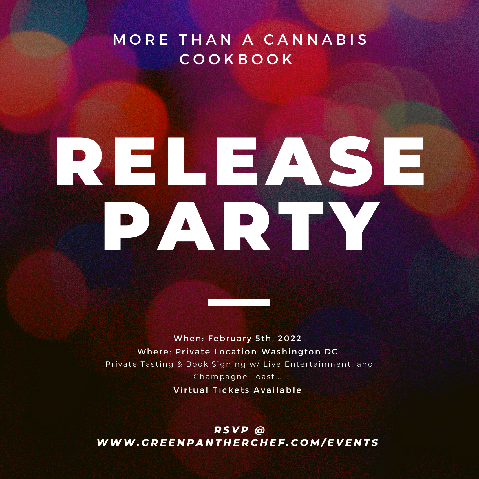{Postponed} More Than A Cannabis Cookbook Release Party
