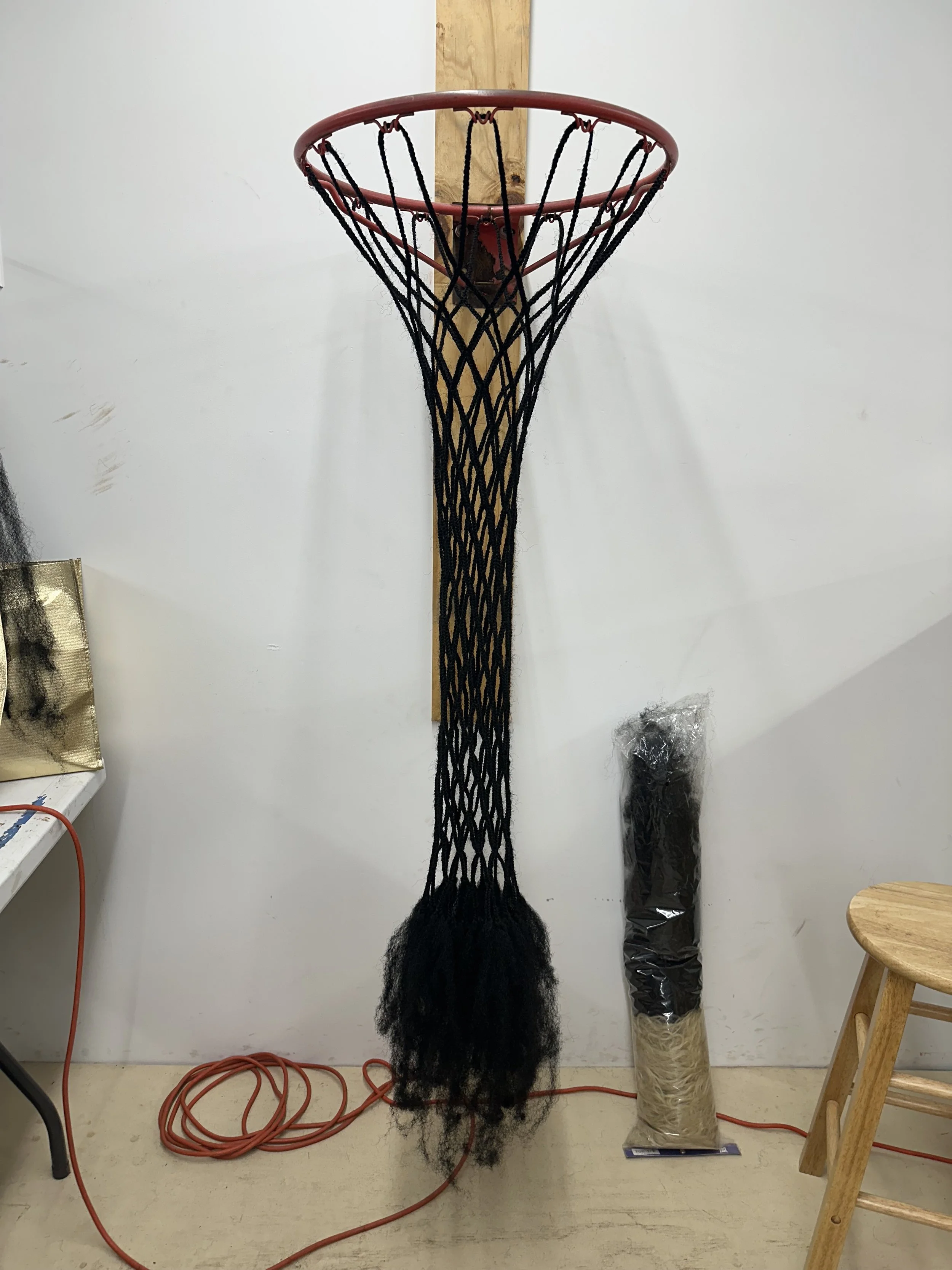 Braided Basketball Hoop