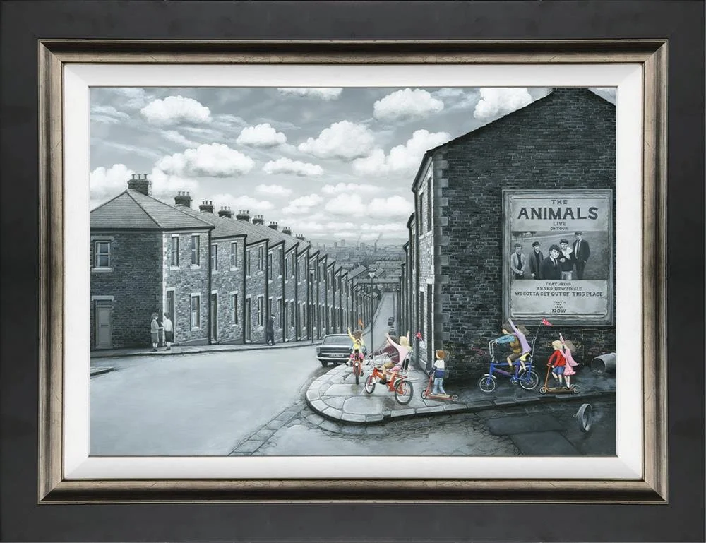 'We Gotta Get Out Of This Place' (Canvas) by Leigh Lambert