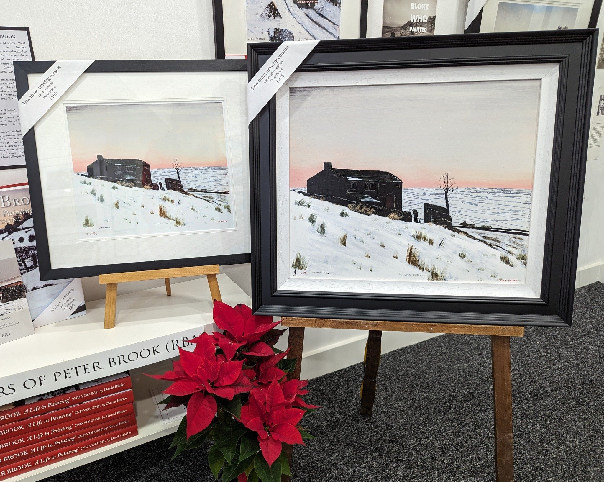 💕 'Slow Thaw, Drawing Outside' by Peter Brook

As you can see here, our Standard, Limited Edition on the left and our Embellished Limited Edition of this much loved Peter Brook print beside it on the right.

Embellished prints have hand-finished enh