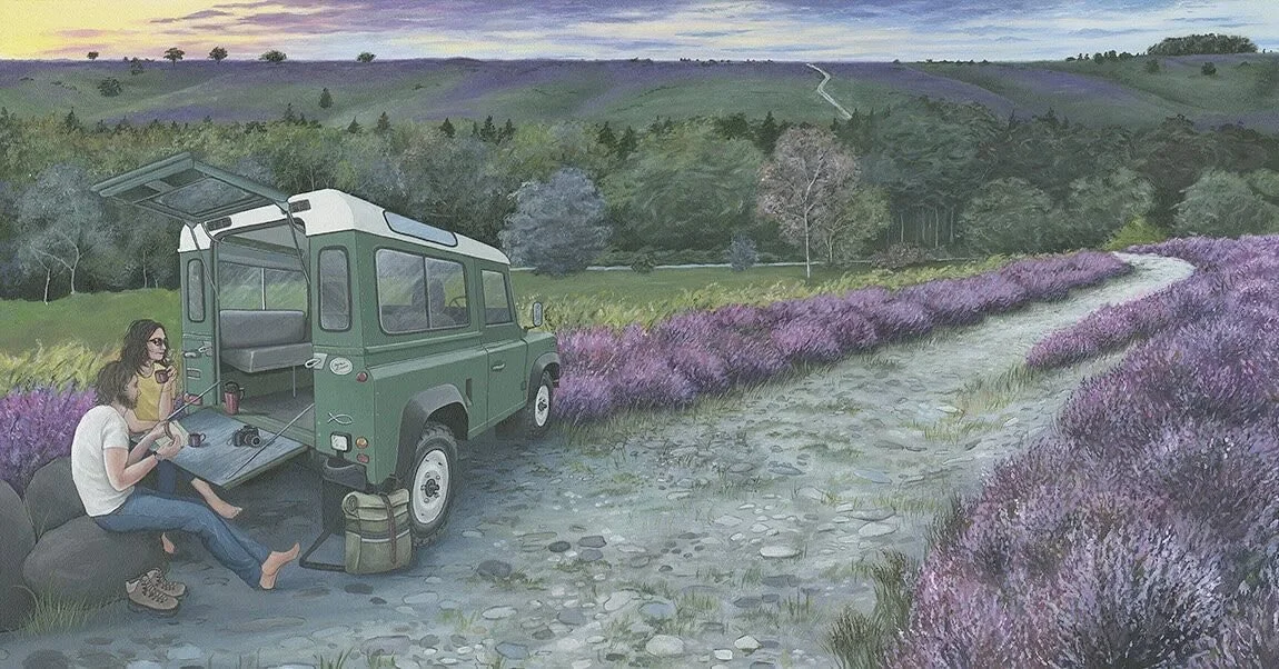 &lsquo;Pleasant weather, bountiful heather&rsquo; by Eve Melia