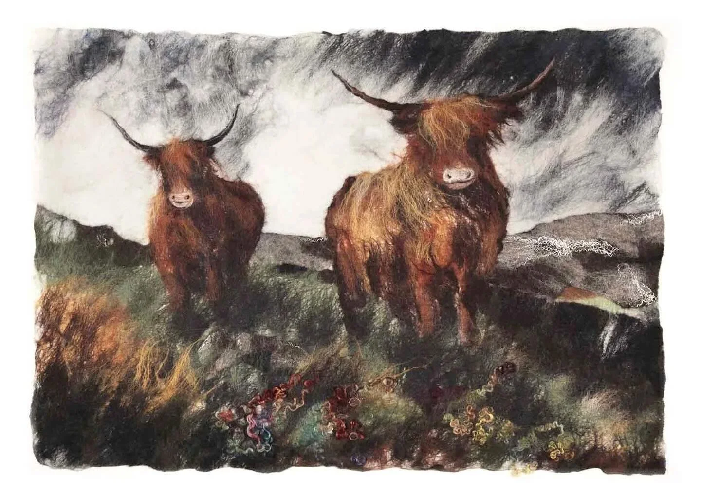 &lsquo;Stroppy lass&rsquo; by Andrea Hunter