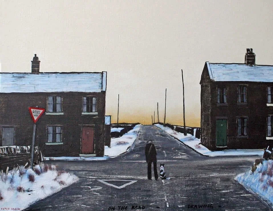 &lsquo;On the road, drawing&rsquo; by Peter Brook RBA