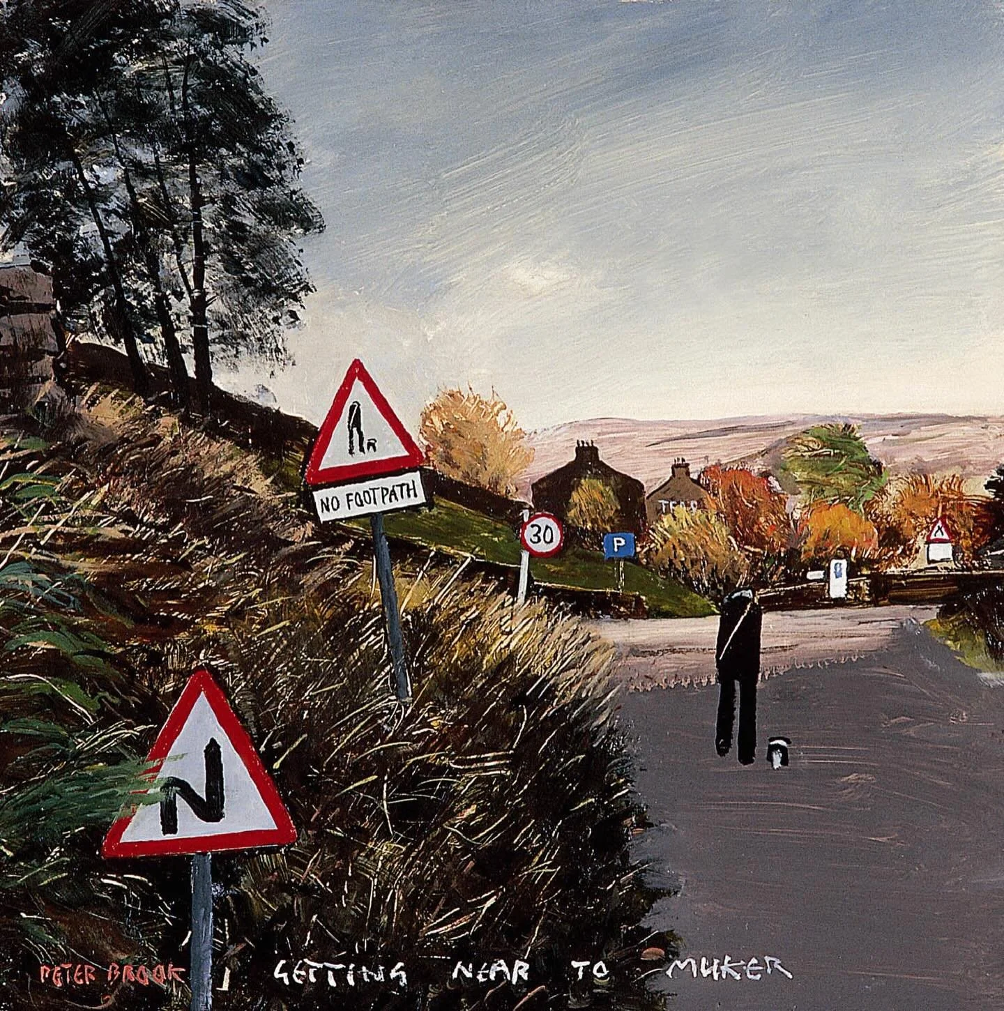 &lsquo;Getting near to Muker&rsquo; by Peter Brook RBA