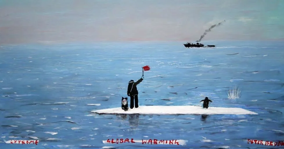 &lsquo;Extreme global warming&rsquo; by Peter Brook RBA

A small thank you&hellip; 

To celebrate reaching 5,000 followers on Facebook, we&rsquo;re offering an extra 5% off Peter Brook prints &mdash; that&rsquo;s 20% off in total &mdash; until midnig