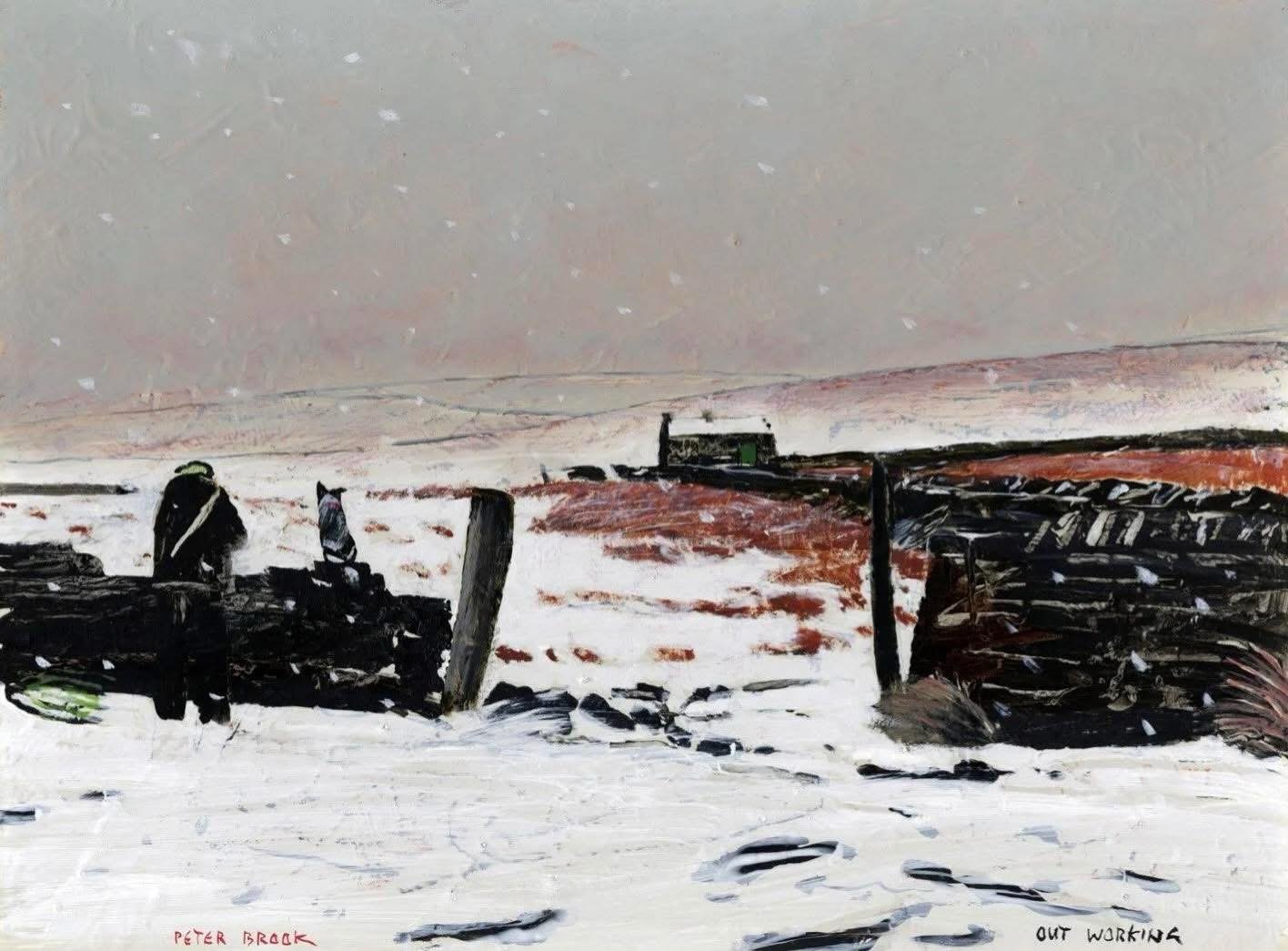 &lsquo;Out working&rsquo; by Peter Brook RBA