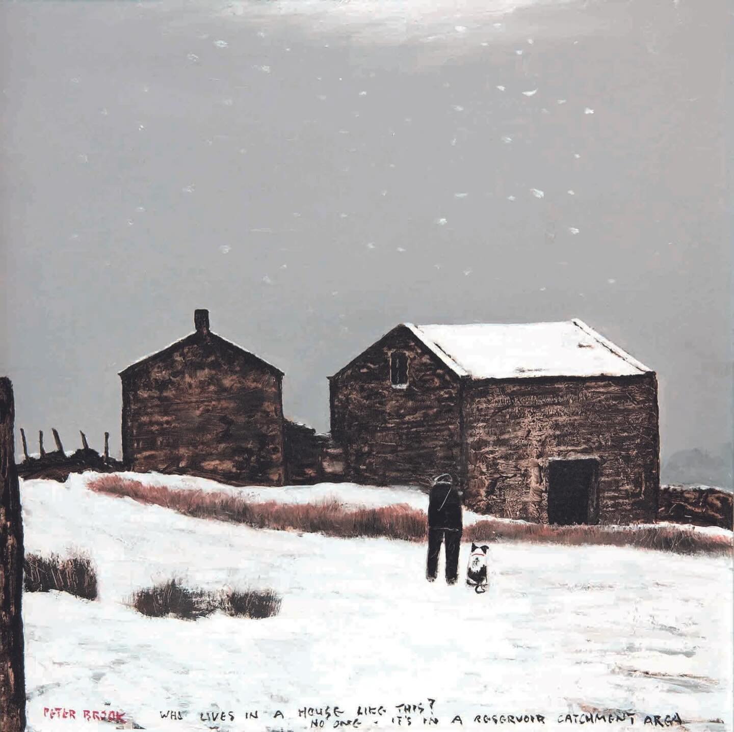 &lsquo;Who lives in a house like this? No one. It&rsquo;s in a reservoir catchment area&rsquo; by Peter Brook RBA