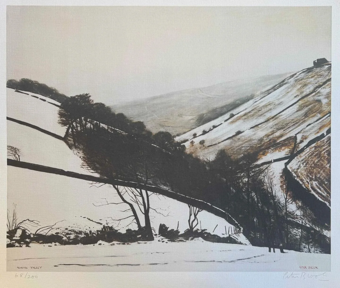 &lsquo;Pennine valley&rsquo; by Peter Brook RBA

One of our signed prints at our exhibition in Skipton
