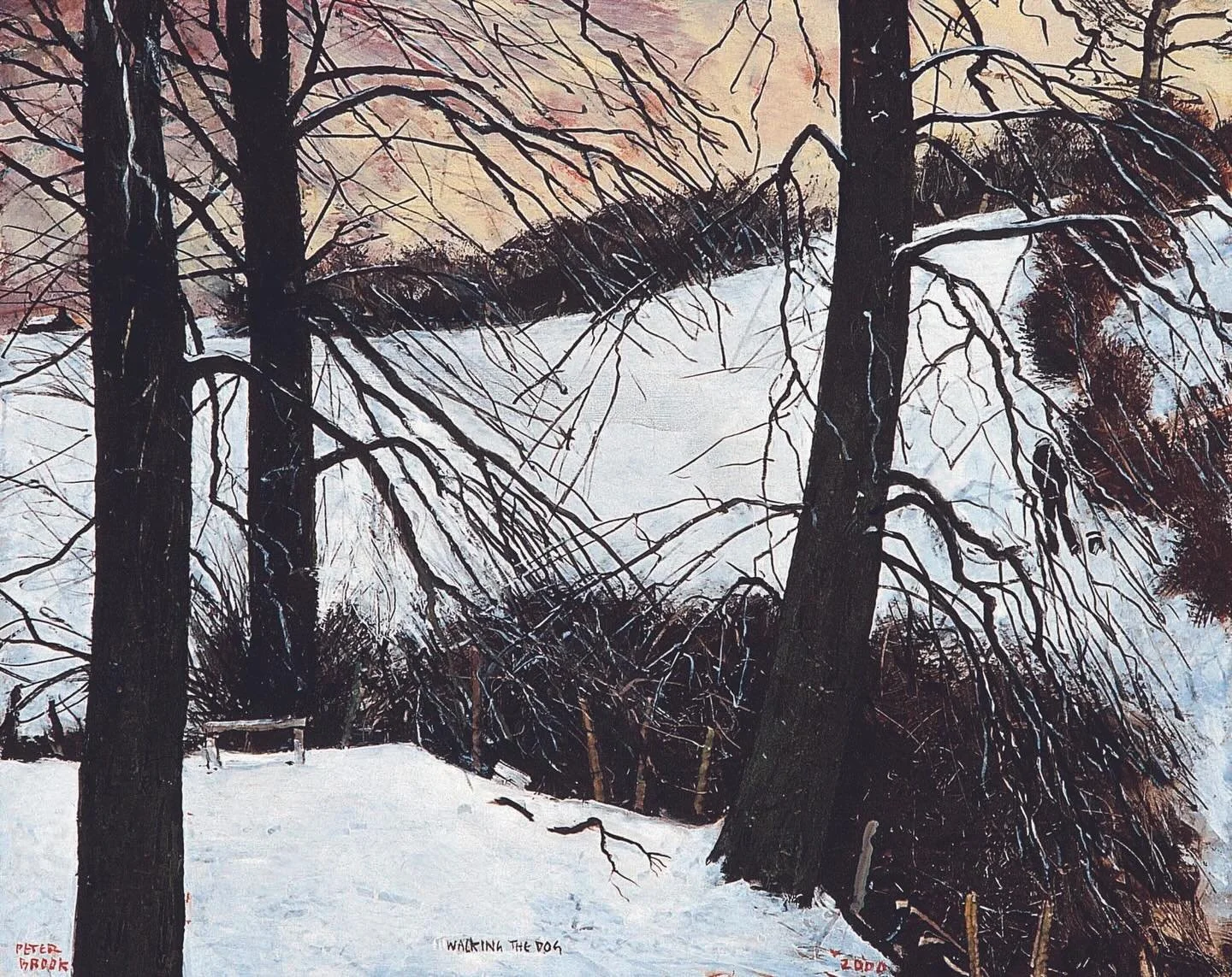 &lsquo;Walking the dog&rsquo; by Peter Brook RBA