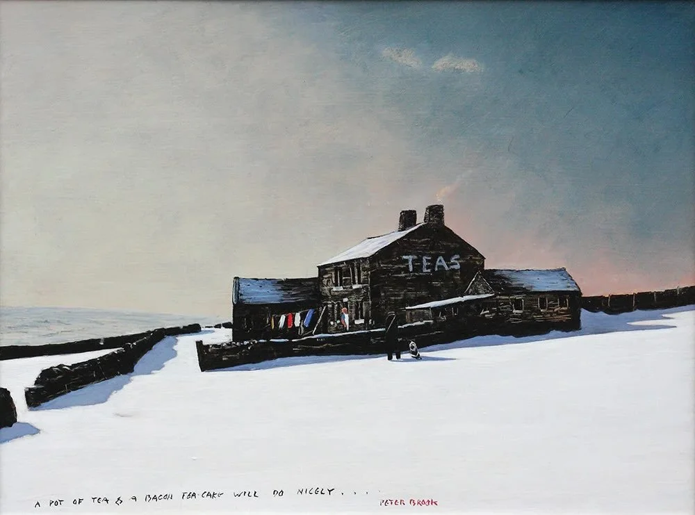 &lsquo;A pot of tea and a bacon teacake will do nicely&hellip;&rsquo; by Peter Brook RBA