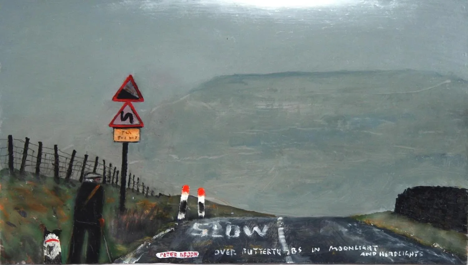 &lsquo;Over Buttertubs in moonlight and headlights&rsquo; by Peter Brook RBA

Several trips to the Dales during the last decade of Peter&rsquo;s life inspired a number of paintings later dubbed his &ldquo;green period&rdquo;.

This series is very dif