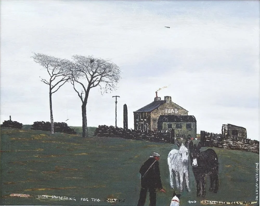 &lsquo;With something for the donkeys and farmhouse teas and children welcome&rsquo; by a Peter Brook RBA