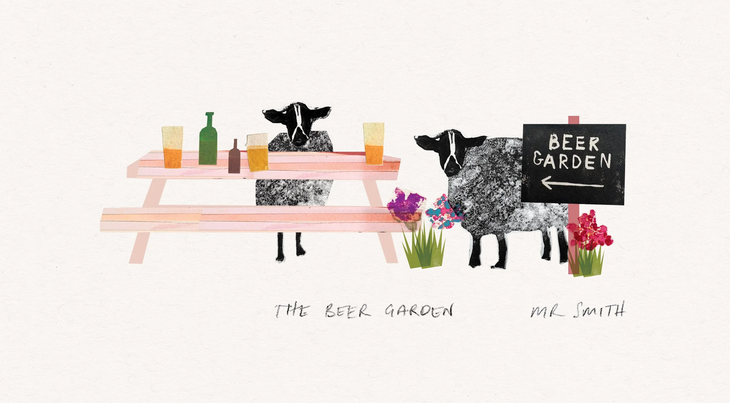 'The Beer Garden' by Mr Smith