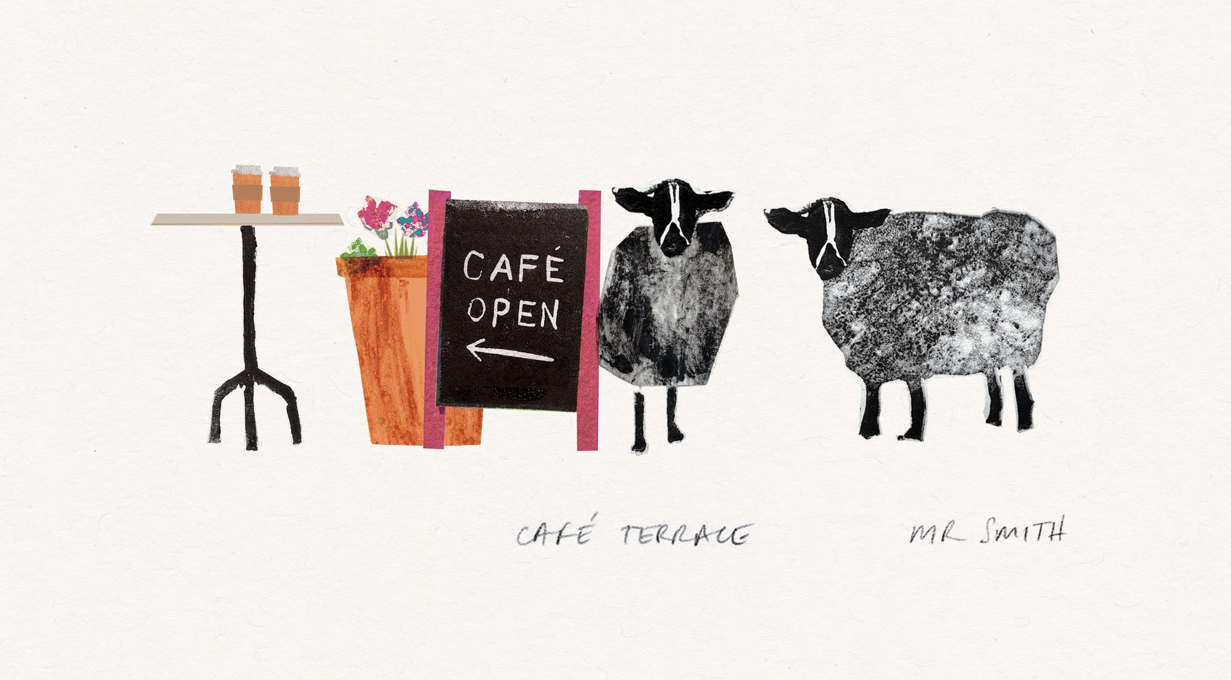 'Cafe Terrace' by Mr Smith