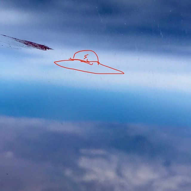 Kept getting distracted by a bug smear on the left side window, thinking it was a UFO.  https://fightersweep.com/1460/x-files-edition/  #lionsofthesky