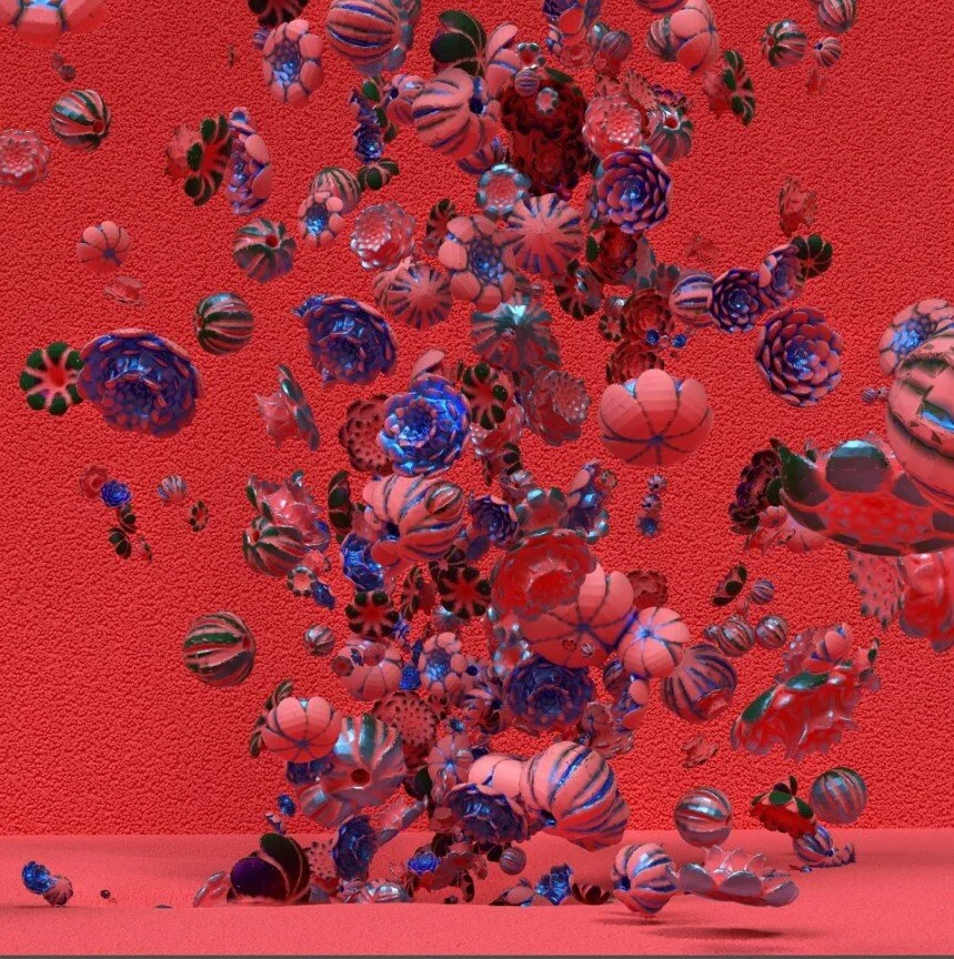 Alex McLeod , Rosebush 3 , 2019, C-print, 48” x 48”