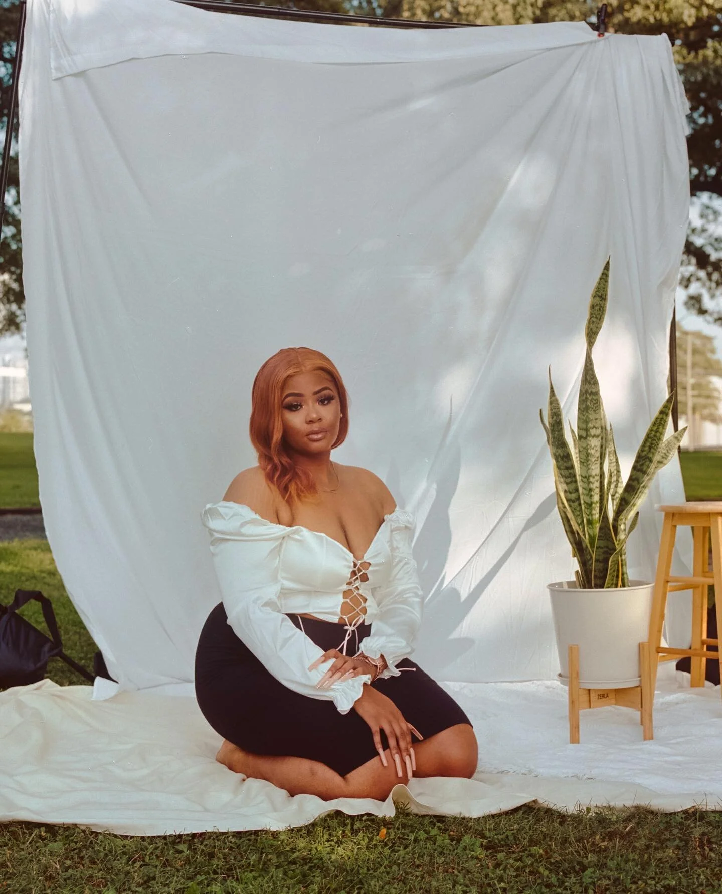 Kierston (@kierstonsharell ) back when it was warm out  #120film