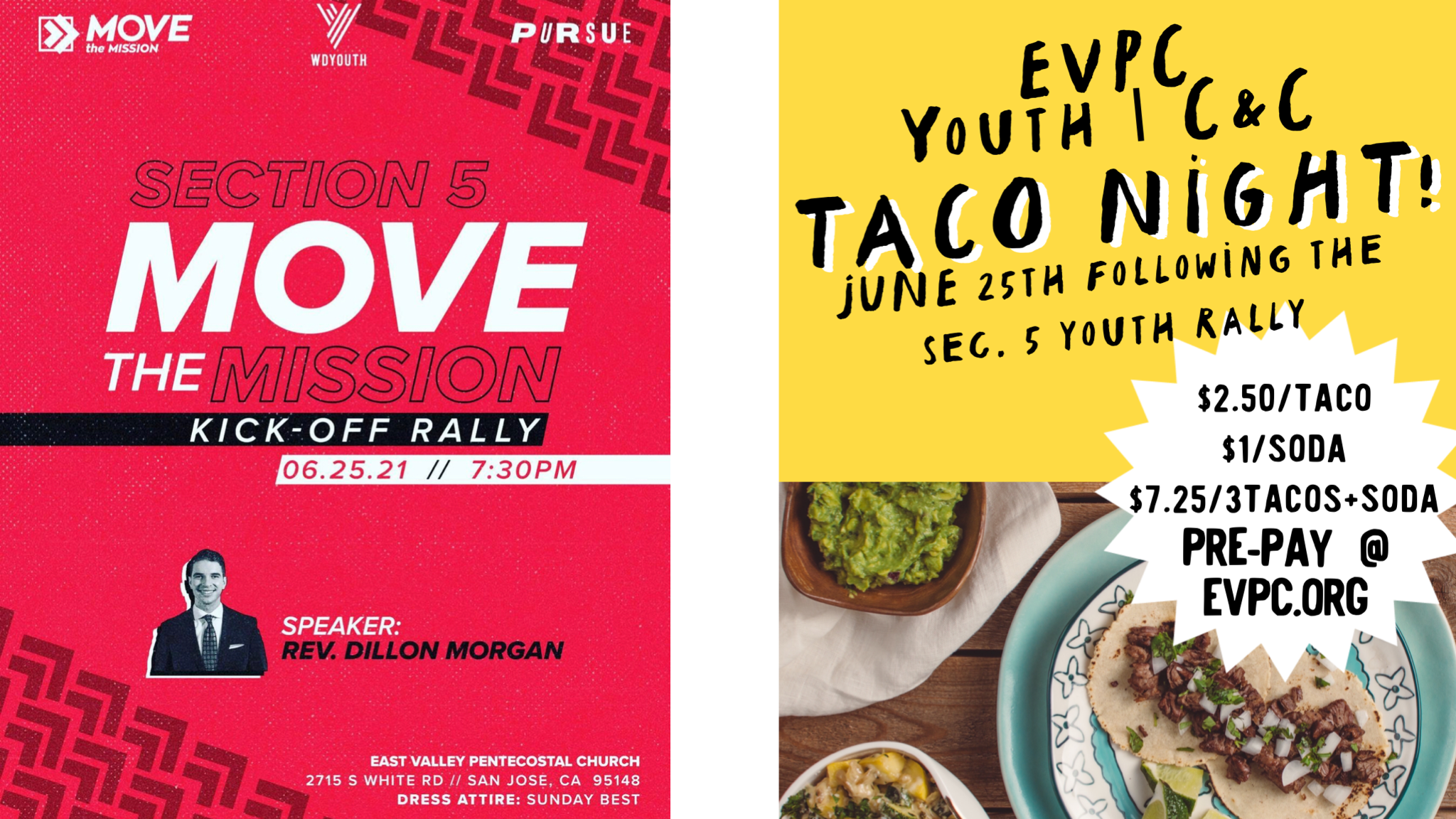 Sec. 5 Youth Service + Taco After Burner