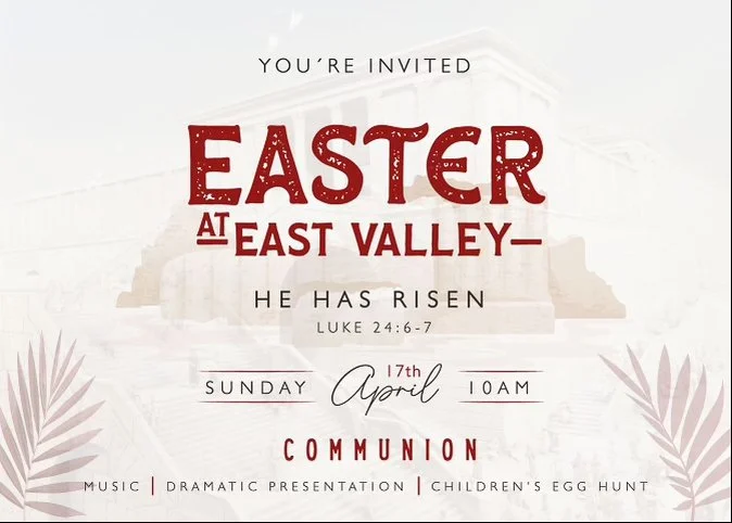 You're Invited to Easter at EVPC!