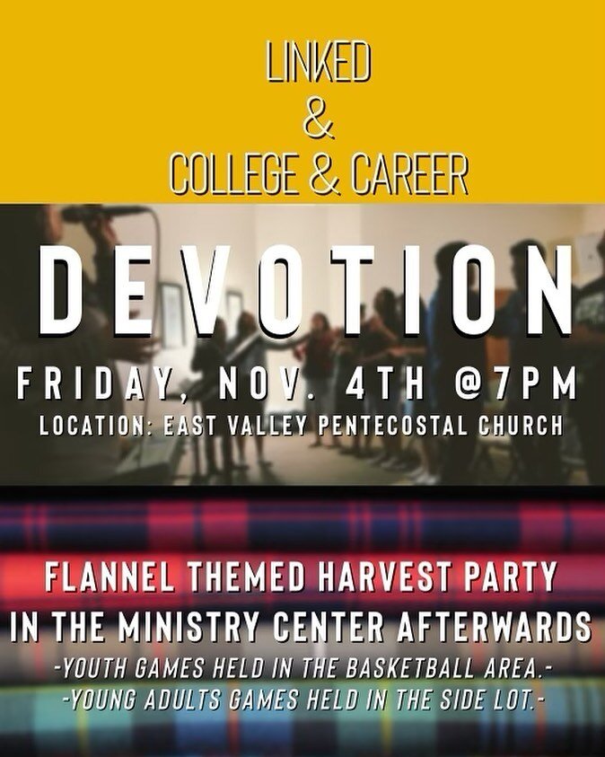 Friday NOV 4th 🤩 Come and join us for time of devotion and Fellowship 🍿🏈🎨🧩🤹🏻&zwj;♀️🎼🎤