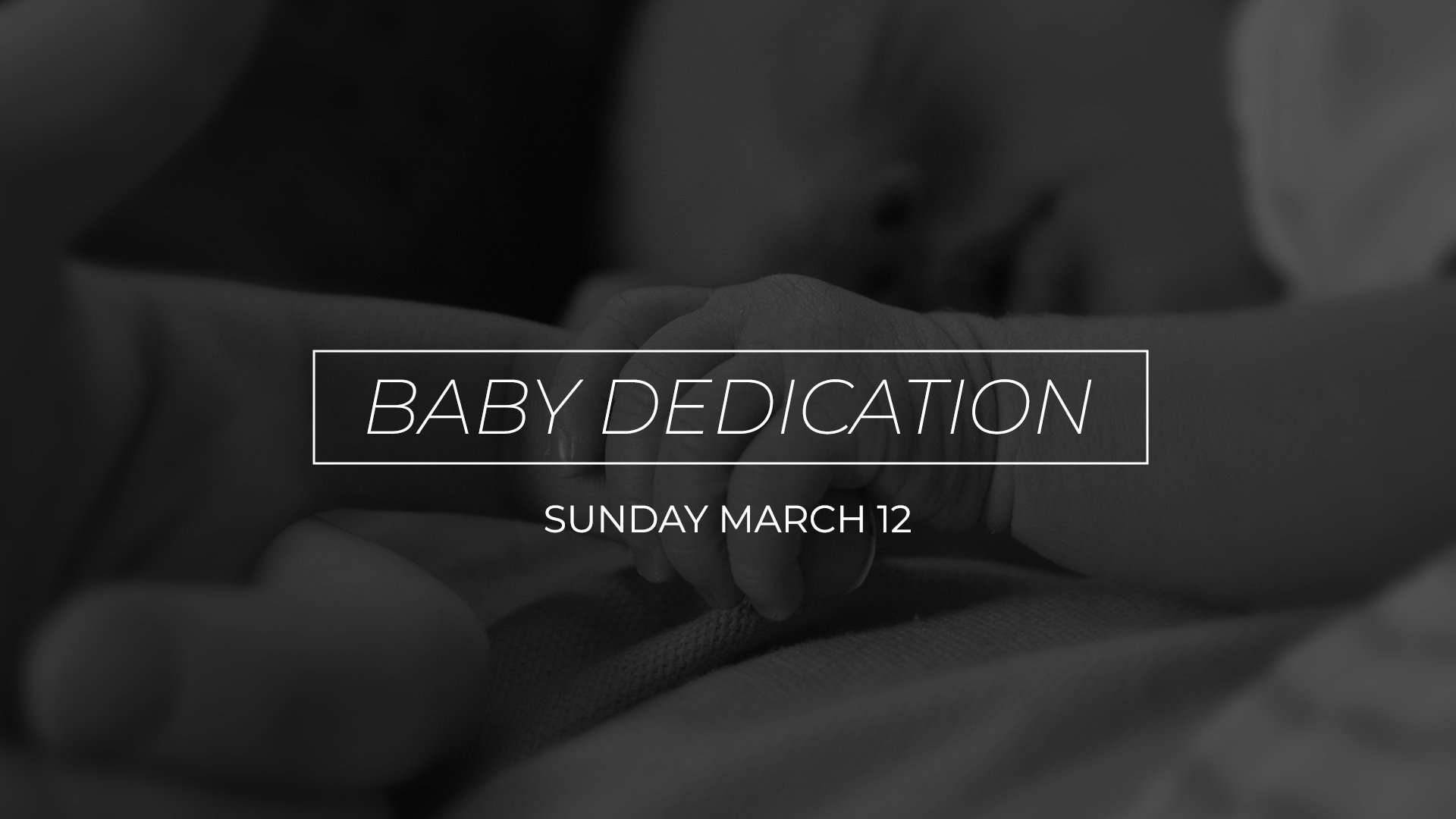 Baby Dedication